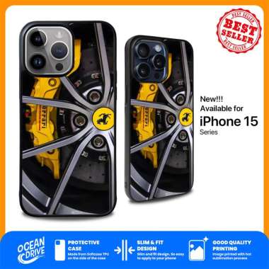 Case Casing iPhone 15 14 13 12 11 Pro Max Plus Mini XS XR X SE - Ferrari Racing YL1181 IPHONE XR