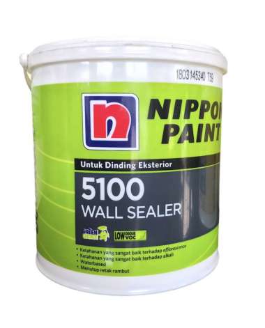 Cat Dasar Nippon 5100 Wall Sealer Exterior 2.5 ltr - Cat Dasar Dinding Eksterior