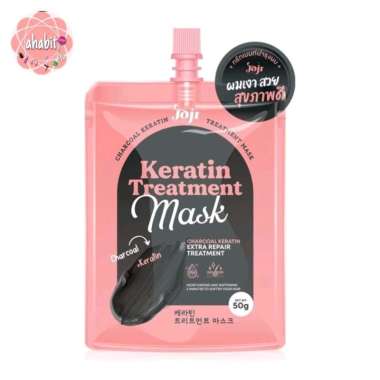 JOJI Secret Young Charcoal Keratin Treatment Mask-50g Extra Repair Hair