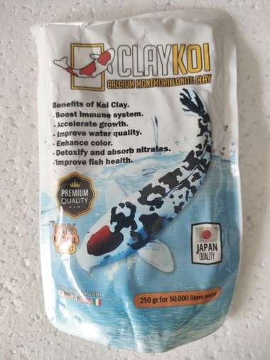 clay koi penjernih air kolam ikan mineral penjernih aquarium kolam koi