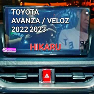Toyota Veloz & Avanza - Anti Gores TV Head Unit & AC - Hikaru - AC DISPLAY TV Blkg Veloz