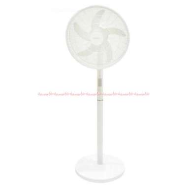 Krisbow Standing Fan 16inchi White Kipas Angin Berdiri Warna Putih