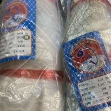Jaring senar jaring ikan/ jaring burung/ jaring sawah 0.20 100x100 yoko 5"