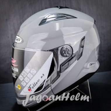 ZEUS HELM ZS613C SOLID MODULAR | GREY 11C | ZS613 C MUZZLE L