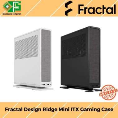 PC Casing Gaming Fractal Design Ridge Mini ITX | PC Case Mini ITX Putih