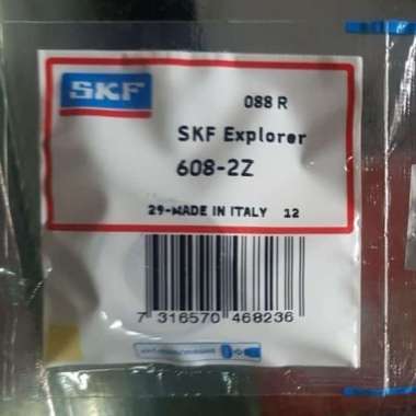 Lahar Merk SKF Kode 608 Premium. SKF Bearing 608 Made In Italy