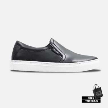 Prodigo * Sepatu Pria Bakka Black White | Sepatu Sneakers | Casual | Terbaru 40