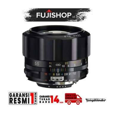 Voigtlander Nokton 55mm f1.2 SL IIs Nikon Lens