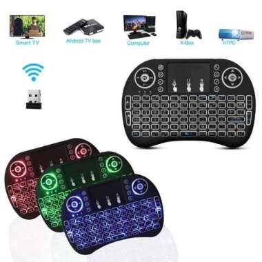 Keyboard Air Mouse i8 Mini Keypad Wireless Touchpad Backlight