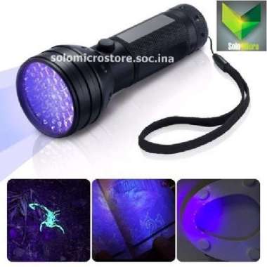 TaffLED Taffware Lampu Led Senter Ultraviolet UV 400nm 51 LED UV-51