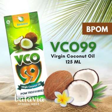 VCO 99 125ml Minyak VCO 100% Virgin Coconut Oil Minyak VCO Murni