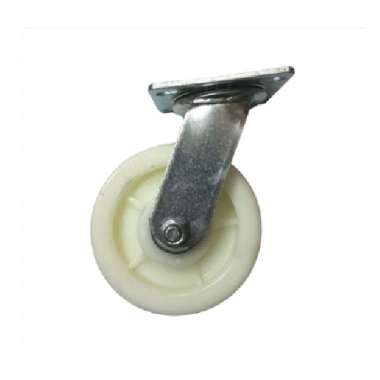 Roda Troly Troli Nylon Nilon 6" Inch Hidup ( Swivel ) Heavy Duty