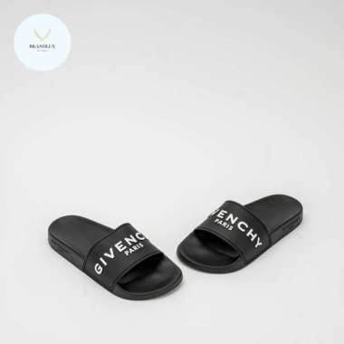 Givenchy Pool Slide With logo women black - 100% Authentic 37