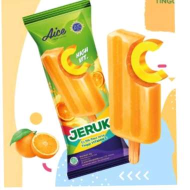 Es Krim AICE Jeruk 60gr isi 10 pcs
