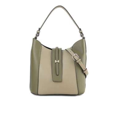 Hush Puppies Brava Hobo L Wanita 02 Olive