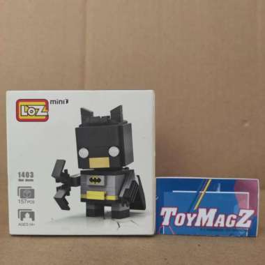 Loz Mini Cubedude Nano Blocks Superheroes Batman Bricks Toy Original