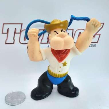 Mini Figure Kids Meal Popeye Resto Rodeo Popeye with Rope