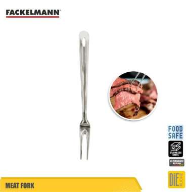 FACKELMANN KITCHEN GADGET S/S MEAT FORK / GARPU DAGING STEAK BBQ