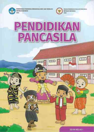 Buku PKN Kelas 1 SD/MI Kurikulum Merdeka.KEMENDIKBUD