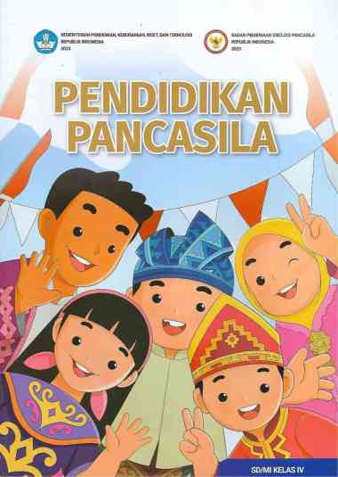 Buku PKN Kelas 4 SD/MI Kurikulum Merdeka.KEMENDIKBUD