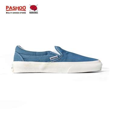 NoBrands Footwear - Sepatu Slip On Polos Selop Navy 39
