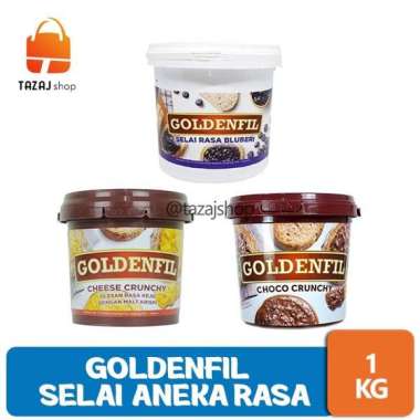 Goldenfil Chocolate Crunchy 1KG selai cokelat coklat ovomaltine crispy Coklat