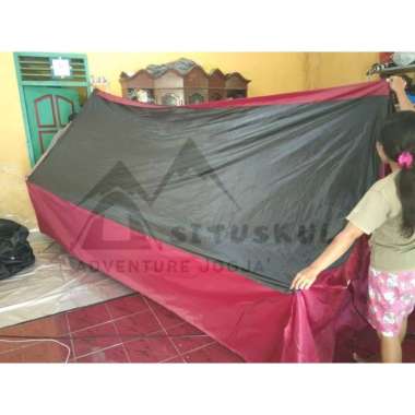 tenda pramuka kap8 sampai 12 orang bahan d300 lemgkap
