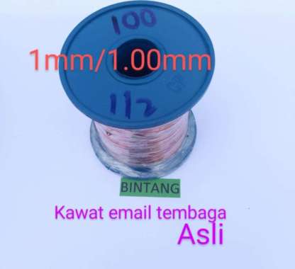 KAWAT TRAFO KAWAT TEMBAGA EMAIL UKURAN REQUEST 500GR 1.00