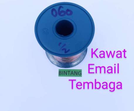 KAWAT TRAFO KAWAT TEMBAGA EMAIL UKURAN REQUEST 500GR 0.60