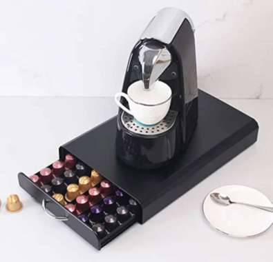 Nespresso Capsule Drawer Holder Storage Rack / Tempat Mesin Kopi dan Laci Penyimpanan Kapsul Nespres