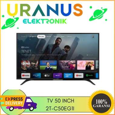 SHARP 2T-C50EG1I LED TV 50 INCH SMART ANDROID FULL HD 2TC50EG1I