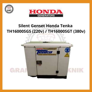Silent genset Honda Tenka 12000 watt/ 15 kva TH 16000 SGS/SGT Multivariasi