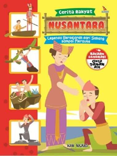 buku Cerita Rakyat Nusantara laksana asli