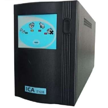 UPS ICA ST623B ST623 1200VA 600WATT Sine wave Garansi 1 Tahun Semarang