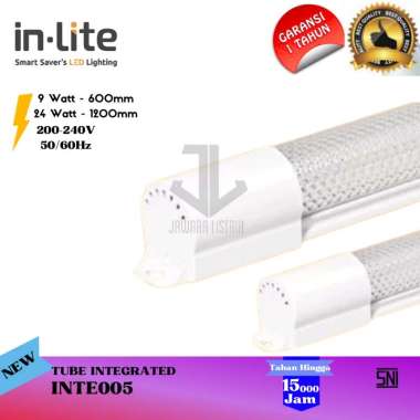 IN LITE INTE005 Lampu 9 WATT & 24 WATT TUBE INTEGRATED 9 Watt