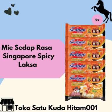 Mie Sedap Rasa Singapore Spicy Laksa isi 5 Pcs