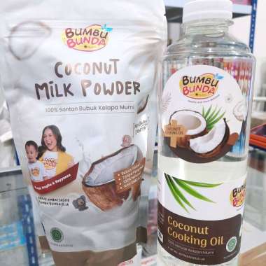 Bumbu Bunda Elia Coconut Milk Powder/Coconut Cooking Oil 500ml coconut cooking oil