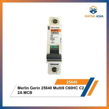 MCB Merlin Gerin C 10 Amp MCB C60HC 25644 Circuit Breaker A