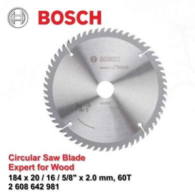 Mata Circular Saw 7" ; 184mm 60T Bosch Expert for Wood / Kayu