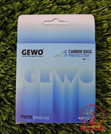 GEWO Side Tape - Pingpong Tenis Meja Bat Bet BIRU TUA