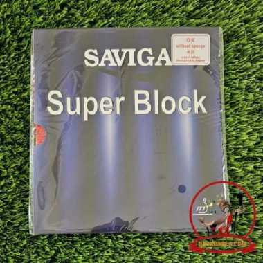 Karet Pingpong Dawei Saviga Bintik Super Block OX ORIGINAL Hitam