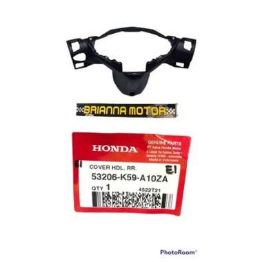 COVER STANG KEMUDI BELAKANG HANDLE REAR VARIO 125 150 ORI HONDA 53206 K59 A10ZA