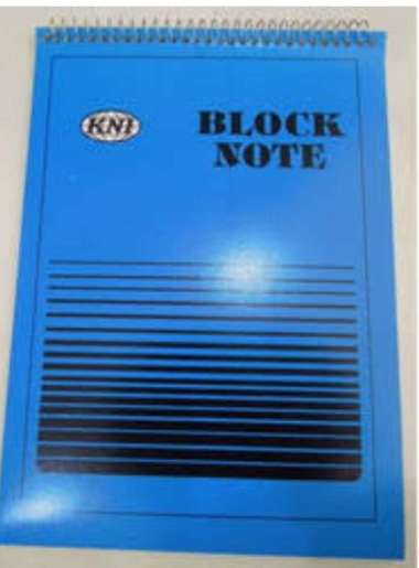 Block Note A5 KNI