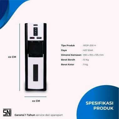 DISPENSER GALON BAWAH MIYAKO WDP 300 WDP-300 WDP300