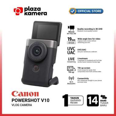 Kamera Vlog Canon PowerShot V10 Vlogging Camera Black