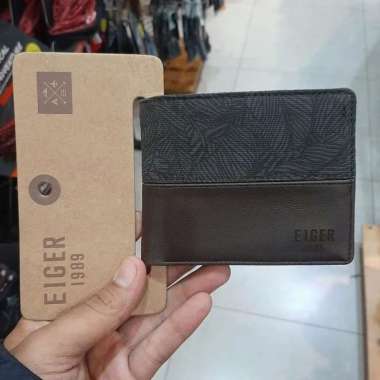 Dompet Eiger Mist Forest 1.1 Wallet dompet Lipat Pria Wanita original Cokelat