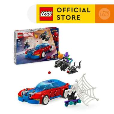 LEGO Super Heroes Marvel 76279 Spider-Man Race Car & Venom Green Goblin (227 Pieces) Super Heroes To