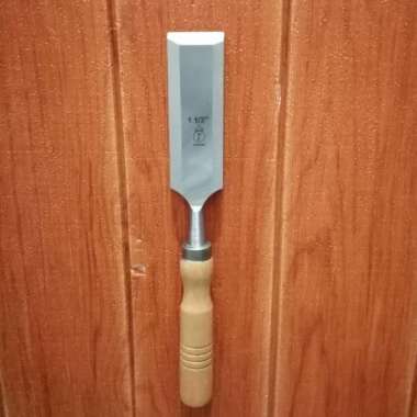 Pahat Kayu 1,5 Inch - Pahat Kayu Gagang Kayu - Pahat Kayu Lebar 3,8Cm