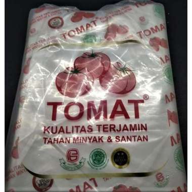 Plastik PE Tomat 500 gram / Kantong Plastik Polos 12 x 25