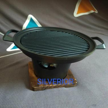 Alat panggang bakar barbeque arang sterno spirtus gel ala korea